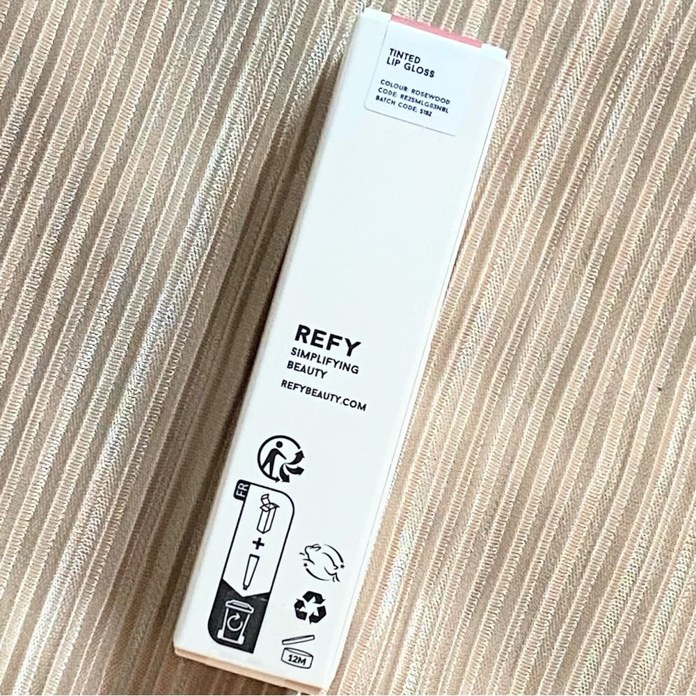 REFY LIP GLOSS ROSEWOOD 5ml travel size